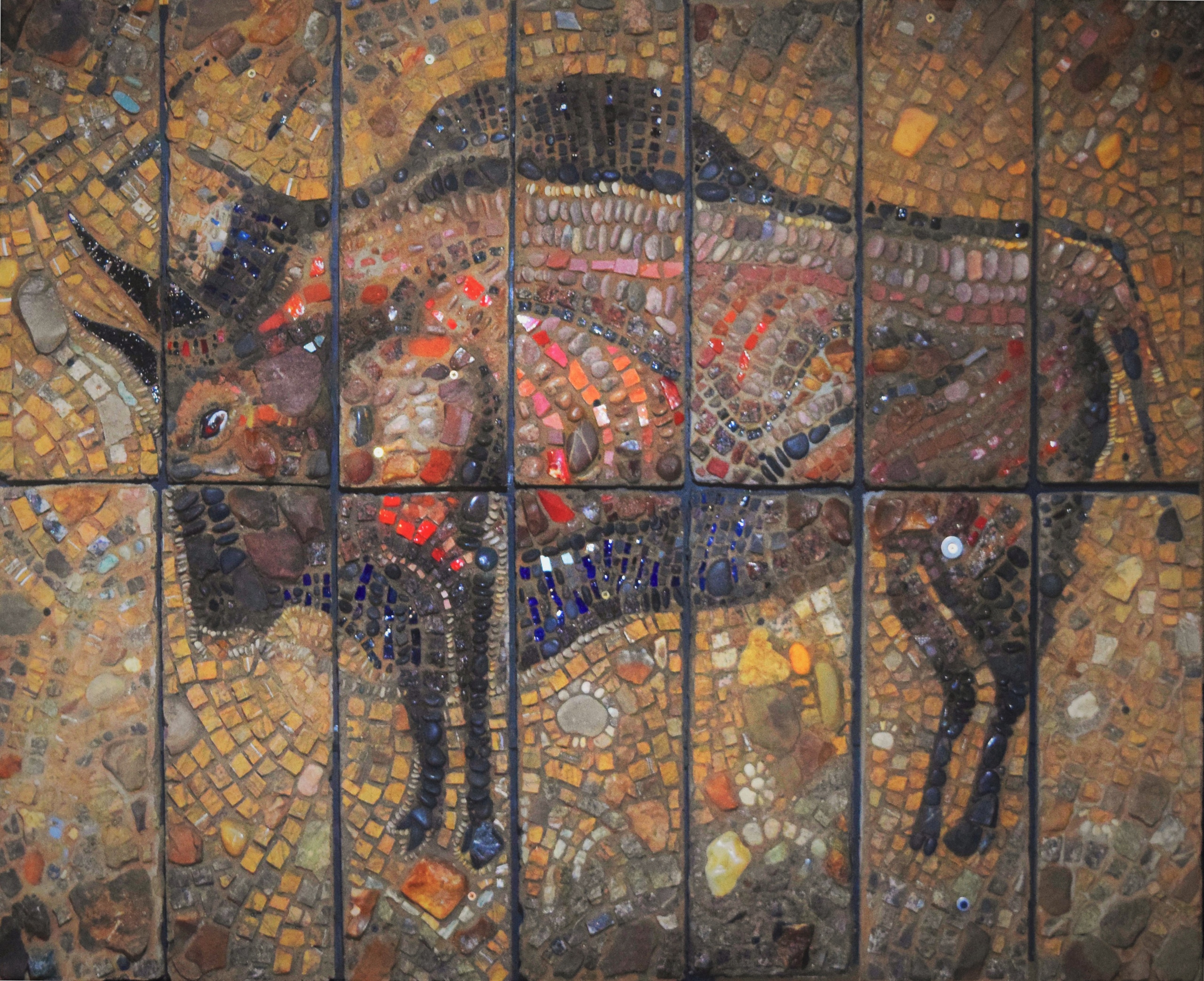 Dubněnské mozaiky Michaila Poljakova 